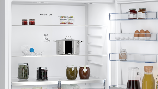 BD3086WCFP Alttan Donduruculu Buzdolabı 186 x 86 cm Beyaz