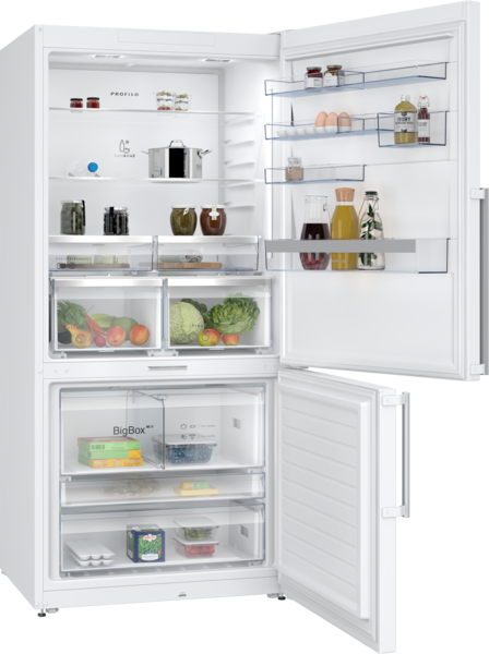 BD3086WCFP Alttan Donduruculu Buzdolabı 186 x 86 cm Beyaz