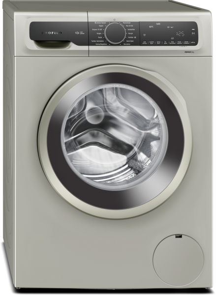 CGA244ZXTR Çamaşır Makinesi 9 kg 1400 dev./dak., Gümüş