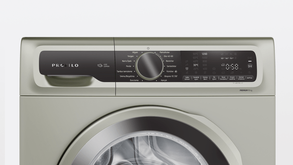 CGA252XVTR Çamaşır Makinesi 10 kg 1200 dev./dak., Gümüş