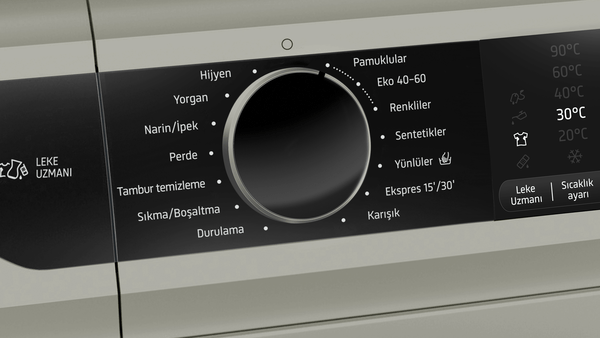 CGA252XVTR Çamaşır Makinesi 10 kg 1200 dev./dak., Gümüş