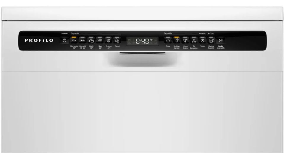 BMS521V1 Solo Bulaşık Makinesi 60 cm Beyaz