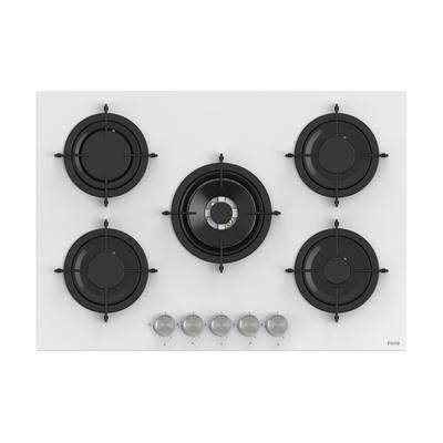 FERRE RS036 75 Cm Beyaz Ankastre Cam Ocak