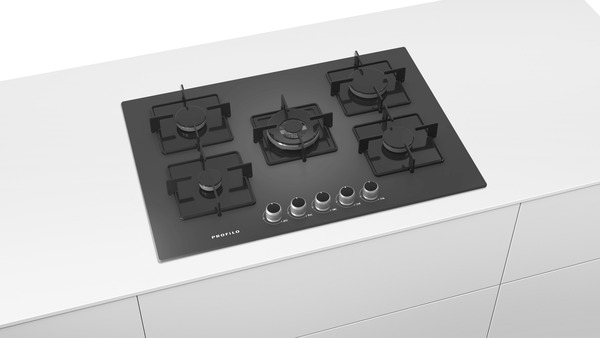 ON27Q9O12D Gazlı Ocak 75 cm Sert cam