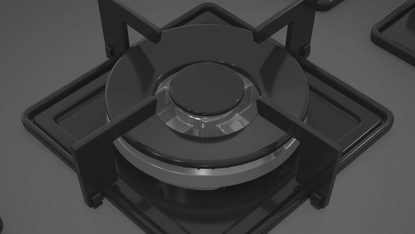 ON27Q9O12D Gazlı Ocak 75 cm Sert cam