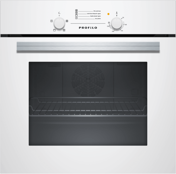 FRGA103B Ankastre Fırın 60 x 60 cm Beyaz