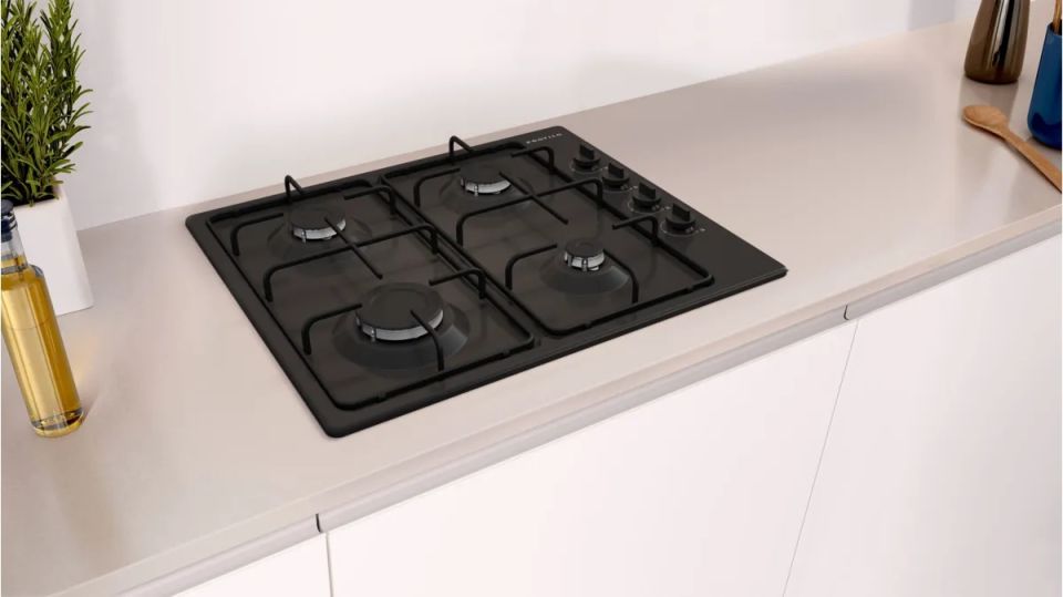 OD36K6B80D Gazlı Ocak 60 cm Siyah