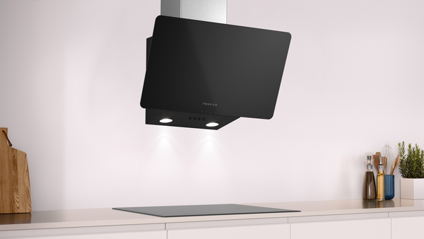 DVK6J361 Duvar Tipi Davlumbaz 60 cm Siyah Cam