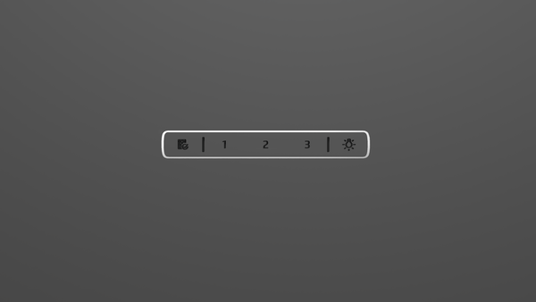 DVK6J679 Duvar Tipi Davlumbaz 60 cm Clear glass grey printed