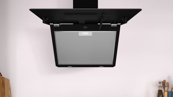 DVK6J679 Duvar Tipi Davlumbaz 60 cm Clear glass grey printed