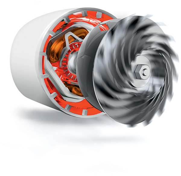 PSU7POW Toz Torbalı Süpürge Siyah