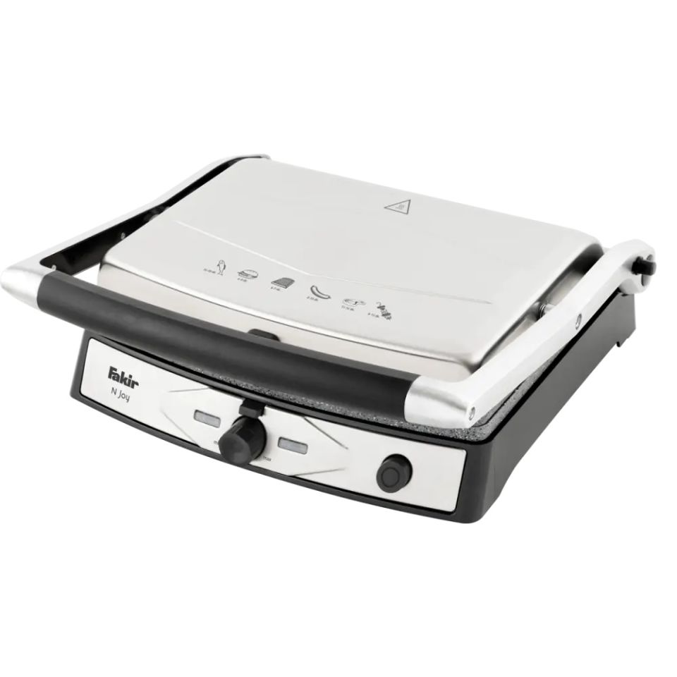Fakir N Joy 2000W 6 Dilim Kapasiteli Tost Makinesi Inox