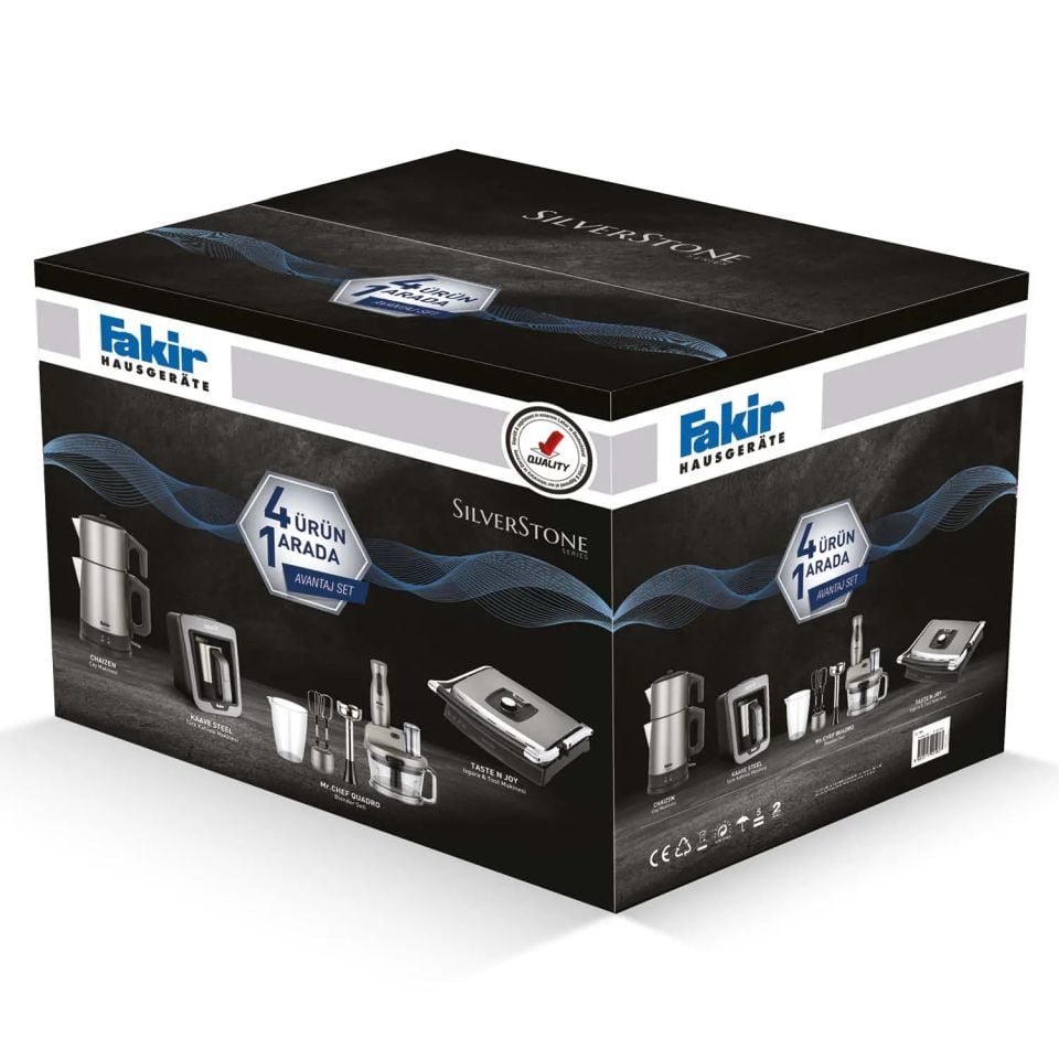 Fakir 4'lü Avantaj Paket Silver Stone Seri