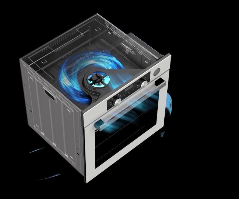 Simfer 8216 Airfry, Beyaz, 10 Fonksiyon Dij Ankastre Fırın