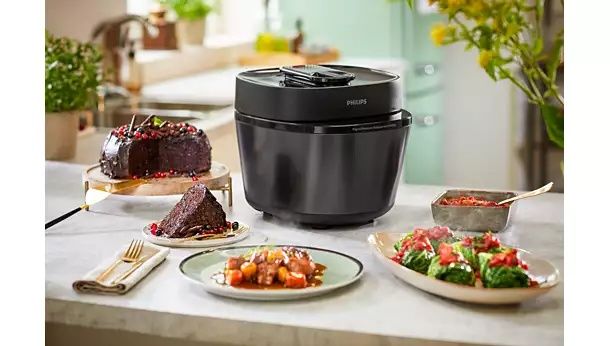 HD2151/62  All in One Yeni Nesil Elektrikli Akıllı Düdüklü Tencere